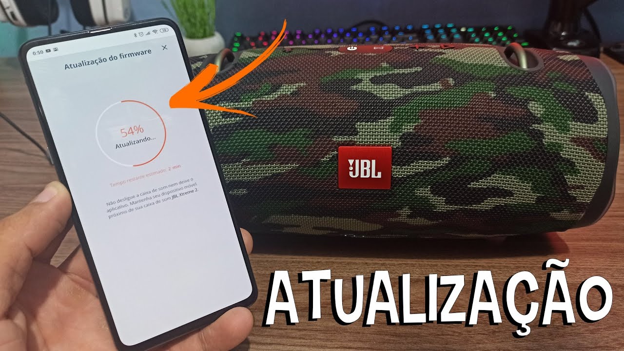 atualizar jbl charge 3