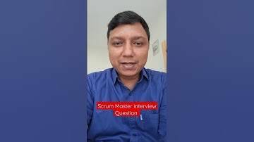 scrum master interview questions #shorts  #agile #scrummaster #scrummasterinterview