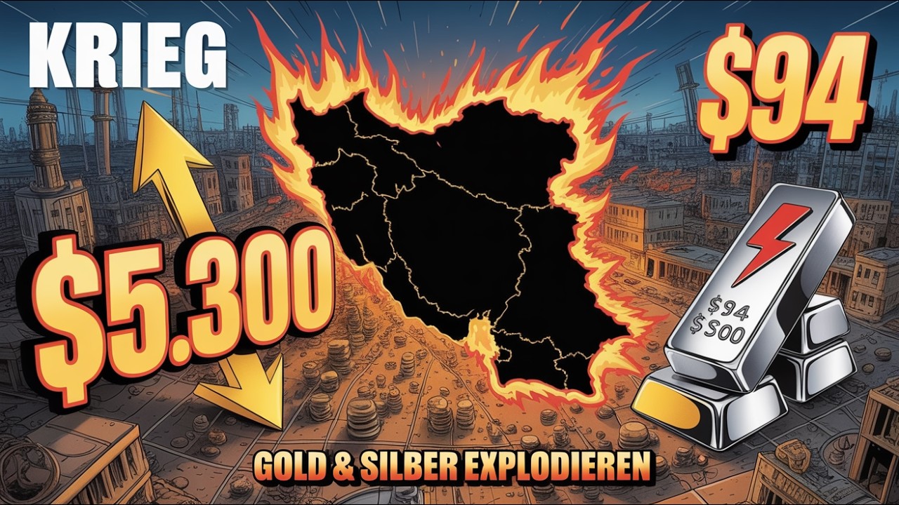 IRAN-KRIEG: Gold & SILBER explodieren – Was jetzt kommt!