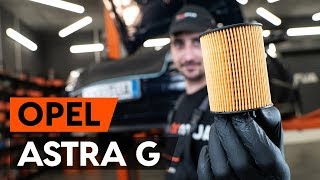 Kaip pakeisti tepalo filtras ir variklio alyva OPEL ASTRA-G CC 1 (F48_,F08_) [PAMOKA AUTODOC]