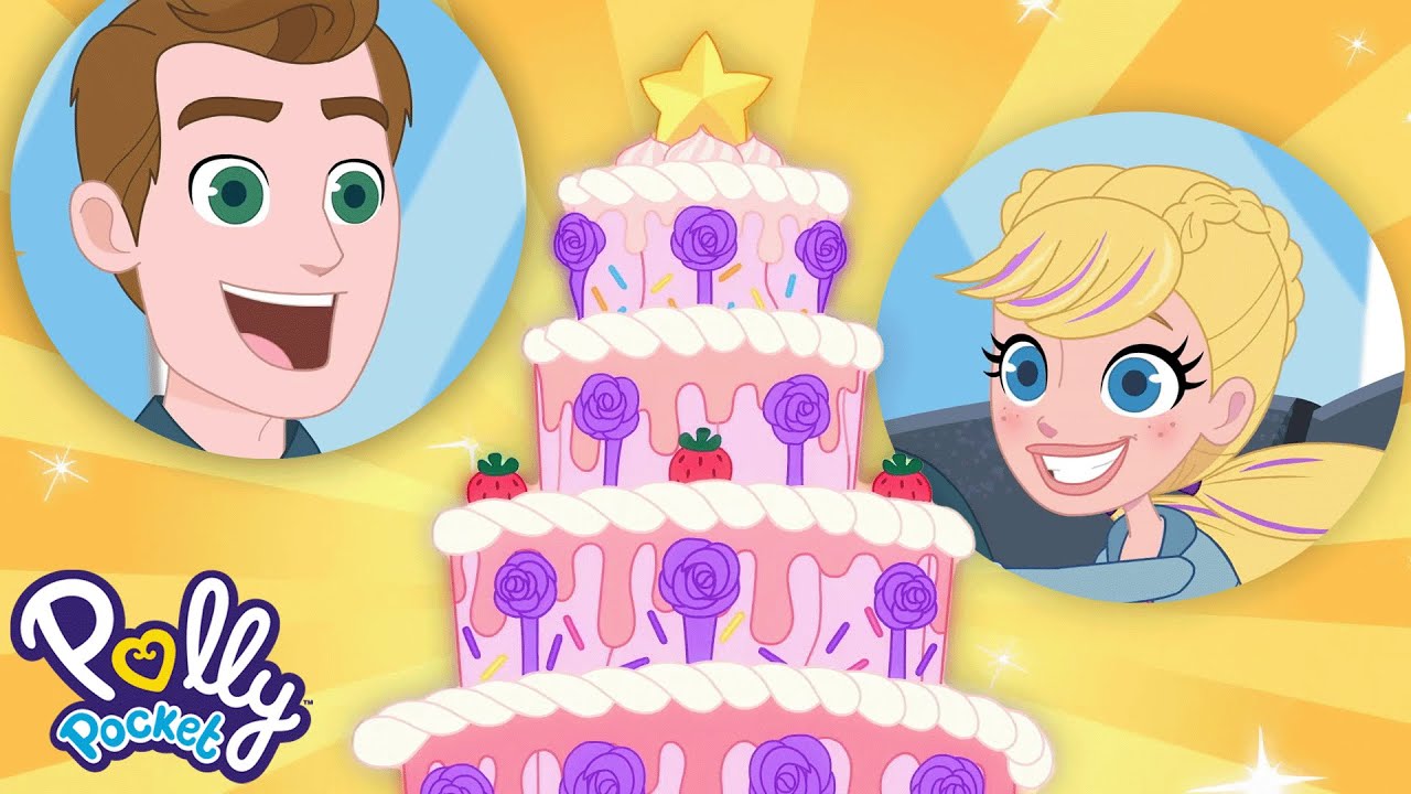 Polly Pocket hornea un pastel con su papá | 2 Episodios Completos | Polly Pocket En Español