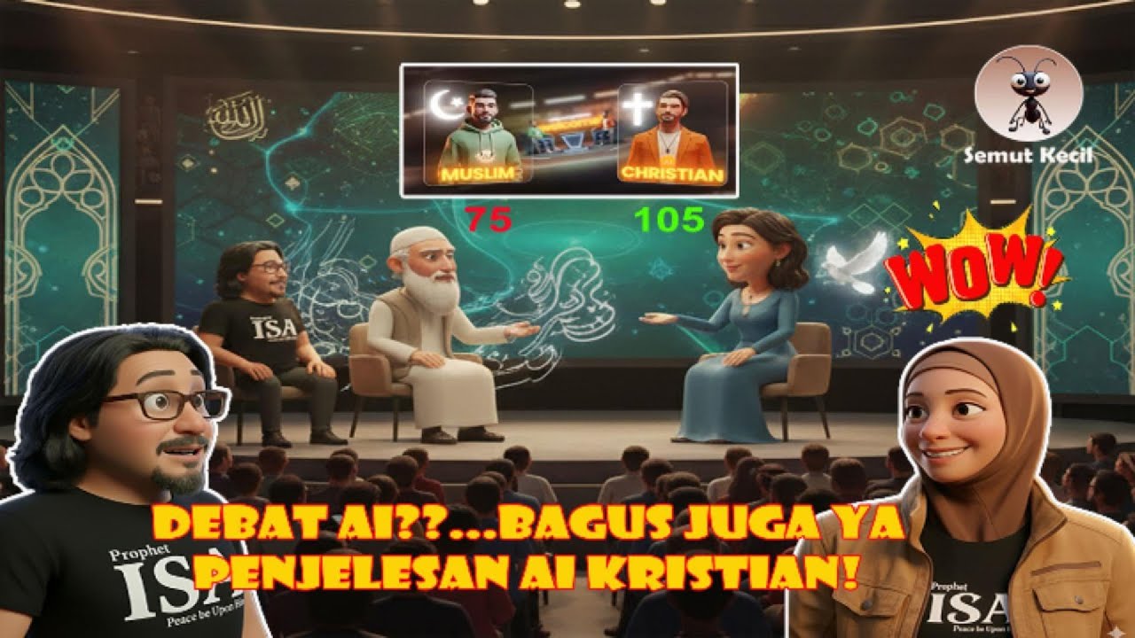 Muslim Vs Christian AI debate