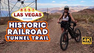 Details Historic Railroad Tunnel Trail | Amazing Scenic Bike Trail 4K |  Best in Vegas | Lake Mead Nevada Update