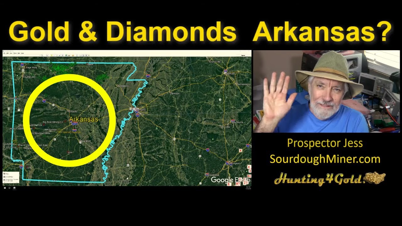 Arkansas Gold Locations