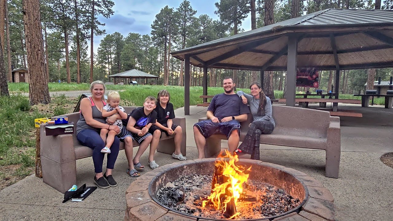 My Family's First Time Camping | Grand Canyon North Rim