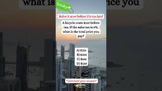 Can you Solve this riddle! Only geniuses get this right! #shorts #math #riddlemathworld