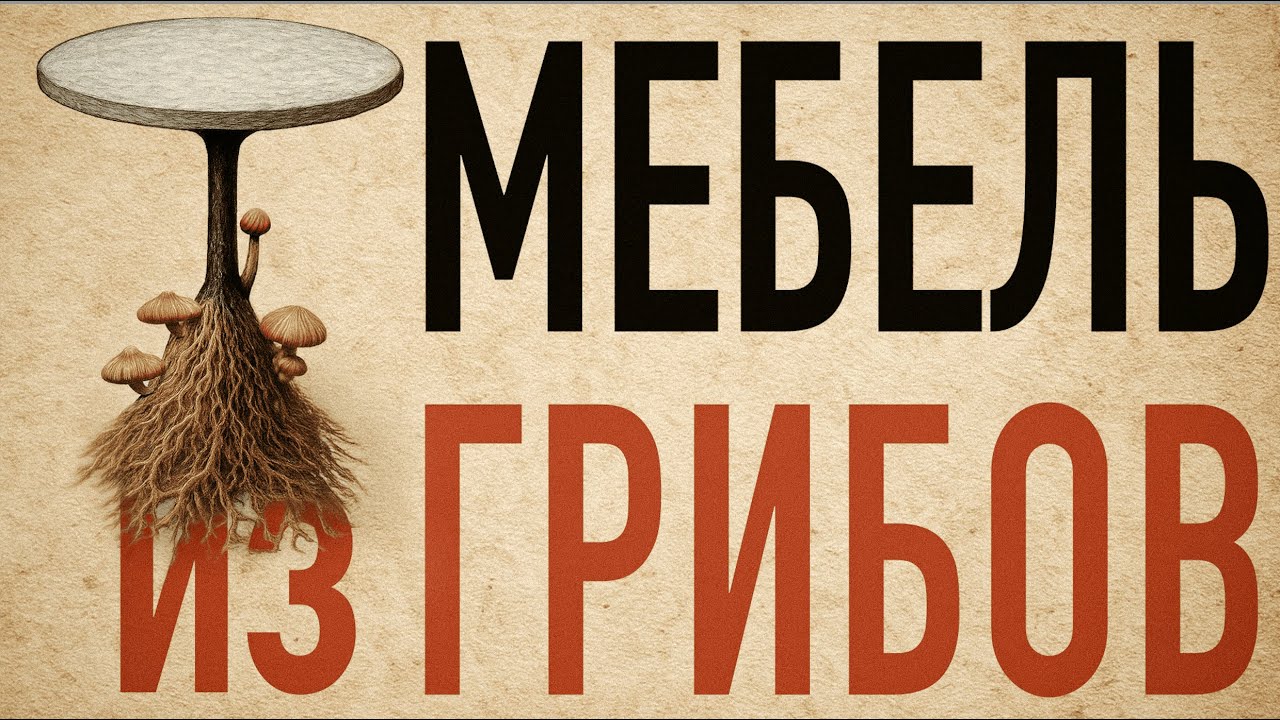 В Петербурге выращивают мебель из грибов.