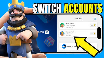 How To Switch Accounts in Clash Royale (2025 NEW)