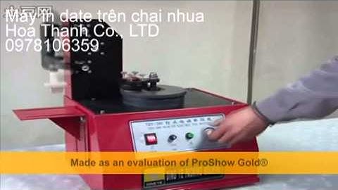 Máy in date trên chai lọ, máy in date mâm xoay, máy in date chấm mực, LH 0978 106 359