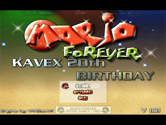 Mario Forever Kavex 20th Birthday Completed Video class=
