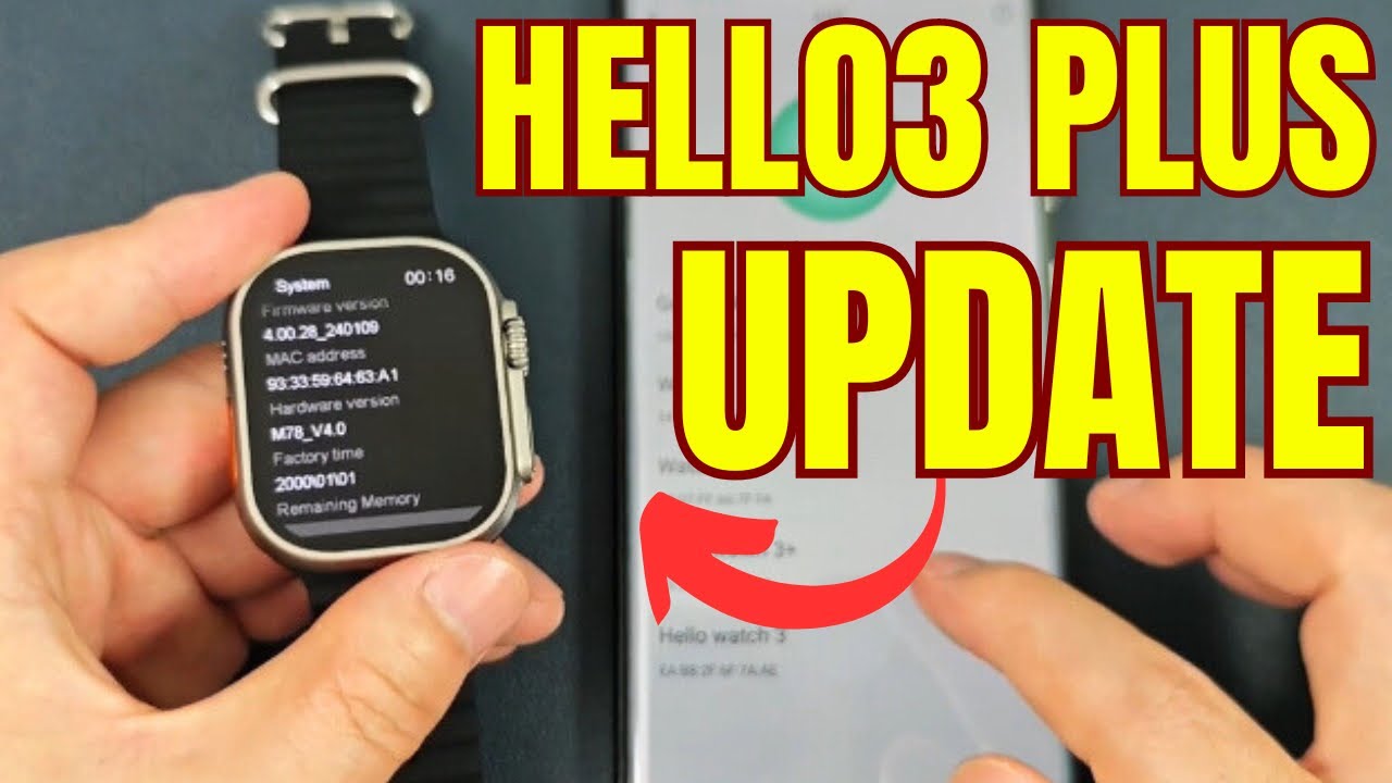 Smartwatch Hello Watch 3 Plus recebe mais uma atualização, veja o que ...