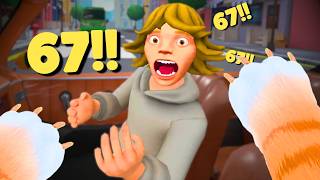 El HORRIBLE SECRETO de Six Seven!! - Taxi Driver VR