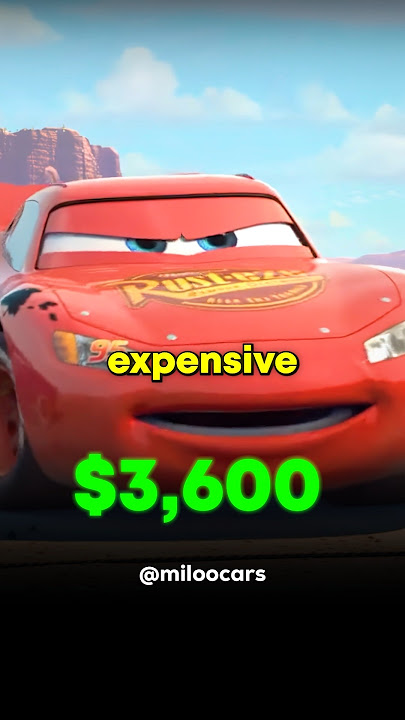 What are the Most Expensive Pixar Cars Items?