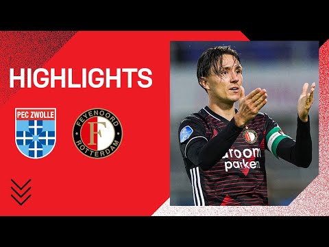 BERGHUIS beslissend! | Highlights PEC Zwolle - Feyenoord | Eredivisie 2020-2021