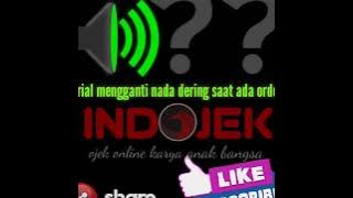 Cara menganti notifikasi nada ojol