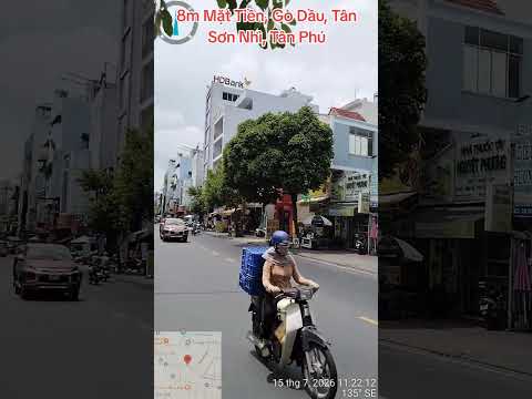 Thiện Chí Bán, Mặt Tiền Gò Dầu, Tân Sơn Nhì, Tân Phú, Rộng 8m, Dòng Tiền Ổn Định