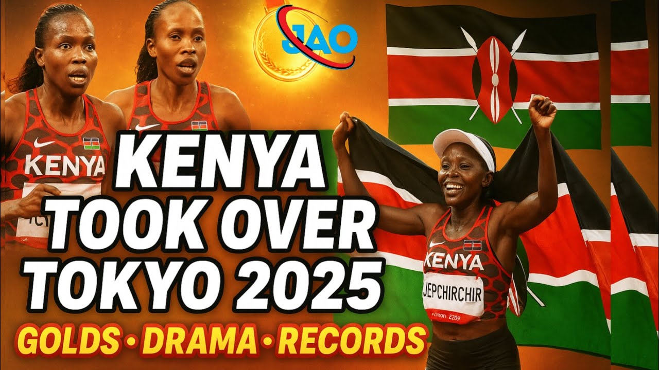 How Kenya Took Over Tokyo 2025 — Golds, Drama & Records