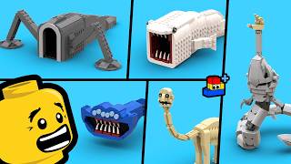 LEGO Sea Monsters: Bloop, Sea Eater, El Gran Maja, We Swam Too Far in the Ocean and Hand Sea Monster