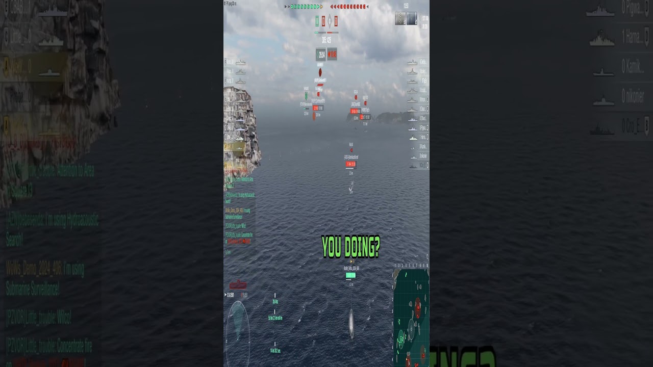 Random World of Warships Antics 