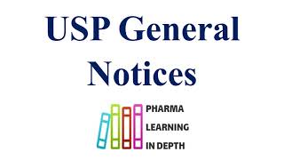 USP General Notices