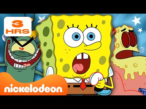 Spongebob | YANG TERBAIK dari SpongeBob Musim 9, 10, DAN 11 🥇 | Kompilasi 3 Jam+ | Nickelodeon