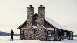 94How One Mountain Man’s “Insane” Double Chimney Held His Cabin 34° Warmer All Winter