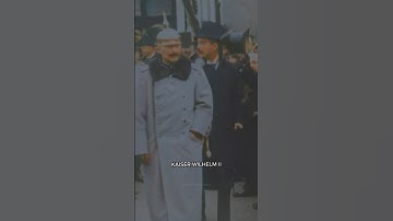 Kaiser Wilhelm II in the 1910s - Restored Footage
