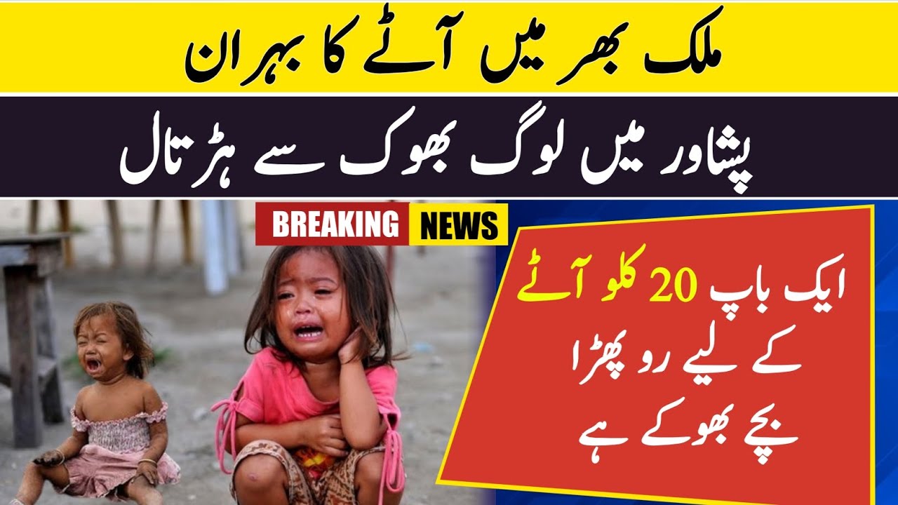 Breaking News Wheat Flour Crisis In Pakistan Prices All Time High