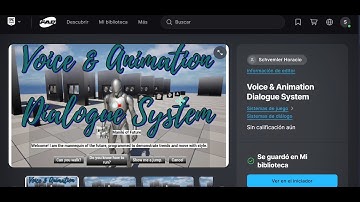 Tutorial Voice & Animation Dialogue System (again)