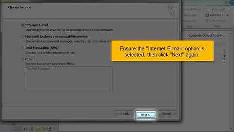 How to setup a POP email account in Outlook 2010
