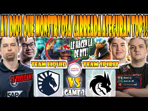 TEAM SPIRIT vs TEAM LIQUID BO3[GAME 3]ELIMINACION-YATORO, COLLAPSE VS NISHA - PGL WALLACHIA SEASON 7