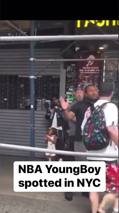 NBA youngboy shooting music video in NY #nbayoungboy
