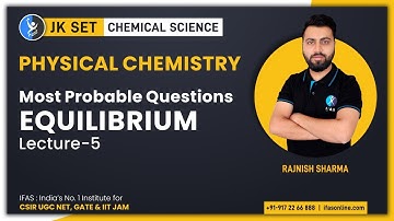 Most Probable Questions For Equilibrium | Physical Chemistry | L-5