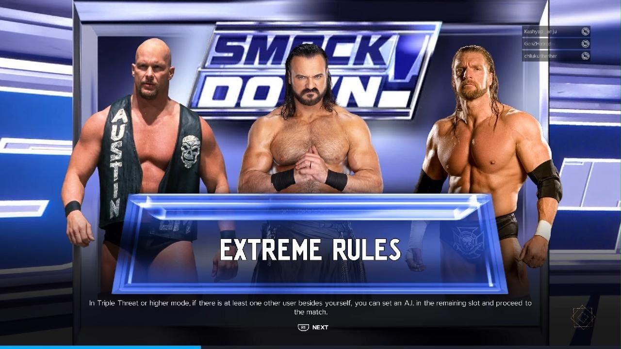 WWE 2K24 Triple Threat / Online