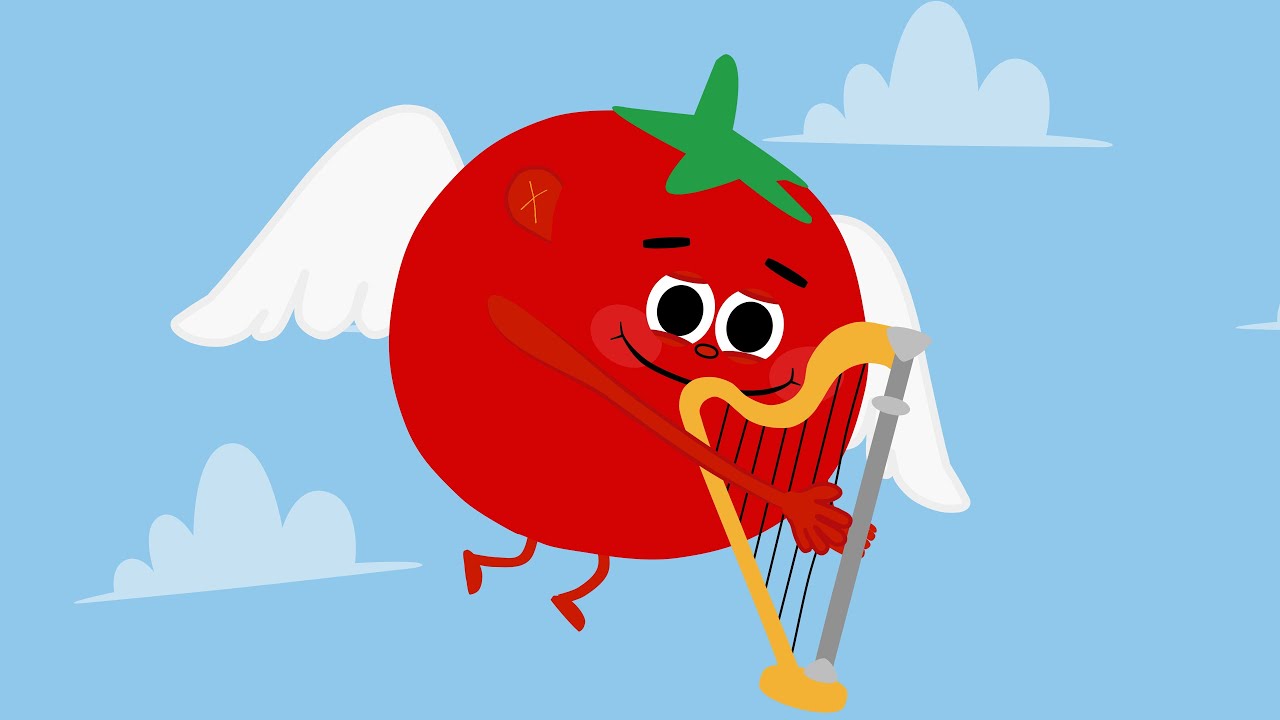 Domates Adam -Eğlenceli Çocuk Şarkıları - Renkli Stüdyo