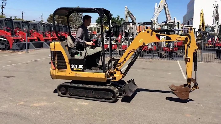 Caterpillar 301.8C 2010 1680kg Mini Excavator For Sale