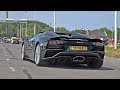 Lamborghini Aventador S Roadster - LOUD Crackles, Revs & Accelerations!