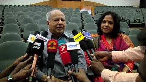 Talk by Turing award winner Dr. Raj Reddy on Artificial Intelligence at SSN