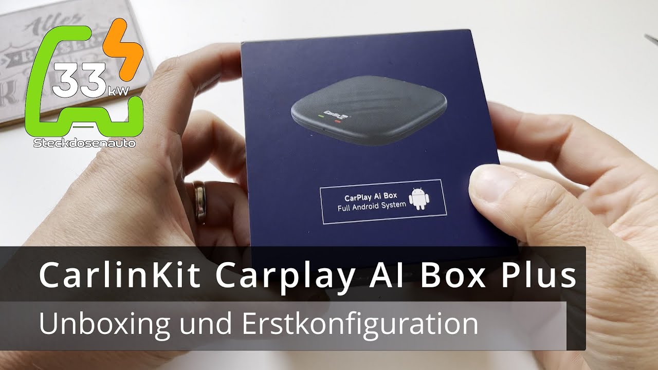 Netflix, , Prime im Auto. CarlinKit AI Box Plus - Unboxing &  Inbetriebnahme. 