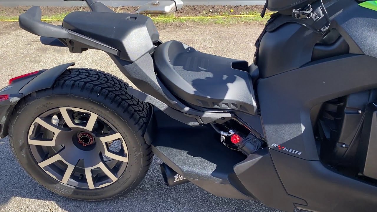 RLS Exhaust Stealth Series for the Can am Ryker YouTube