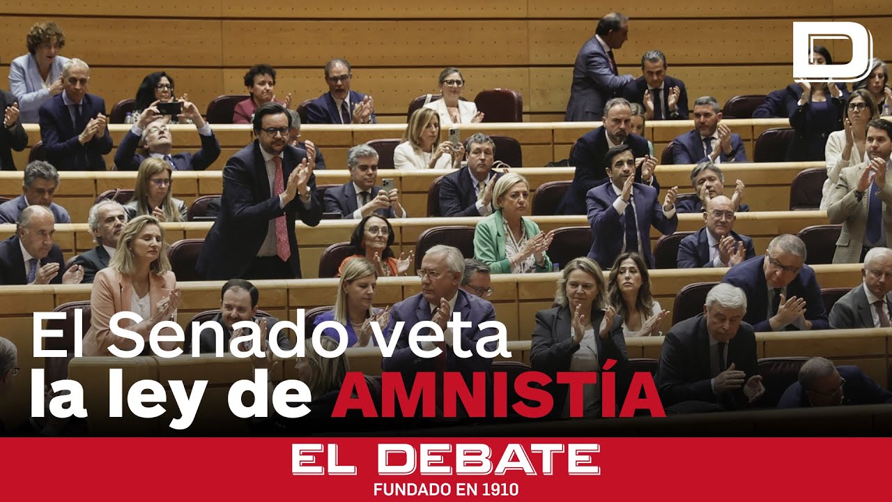 El Senado veta la ley de amnistía y la devuelve al Congreso para que ...