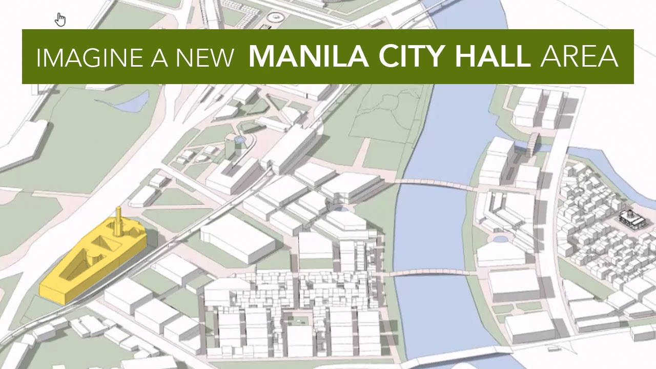 Manila City Hall Map Design 5 Wk10 - Students Update Their Ideas For The Manila City Hall Area -  Zoom Raw Footage Crit P2 - Youtube