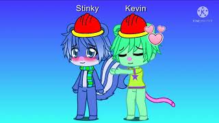 Kevin Hugging Stinkys Tail