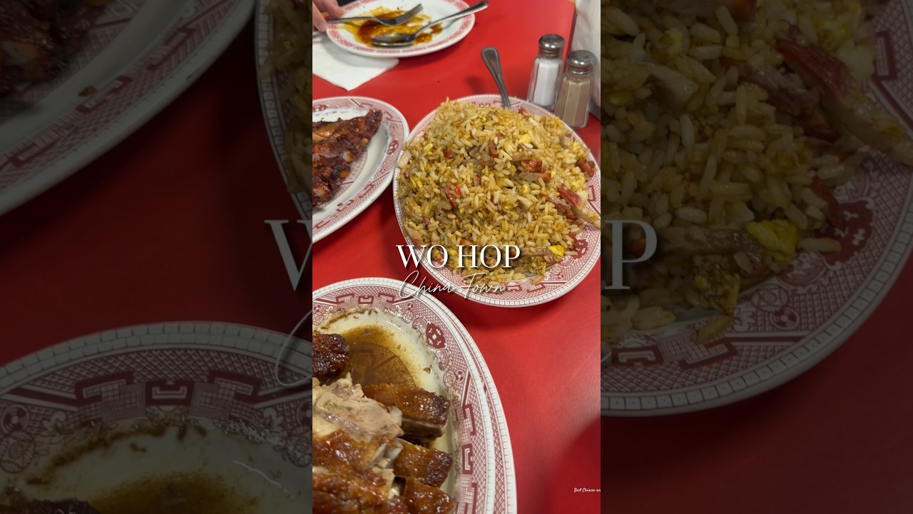 Best Chinese Restaurant in NYC 🥡🥢 Wo Hop  