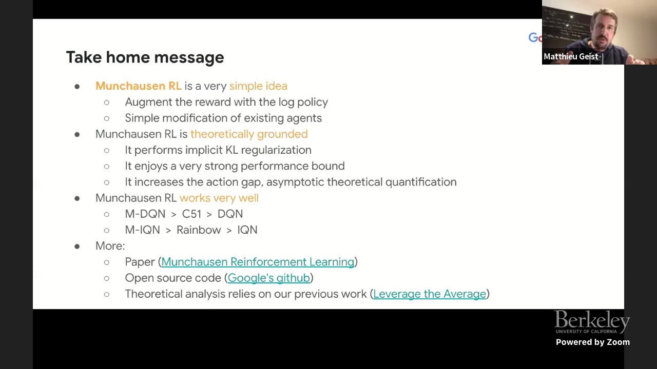 Munchausen Reinforcement Learning
