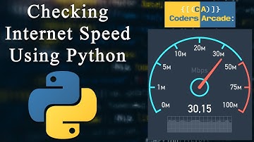 Check Internet Speed Using Python