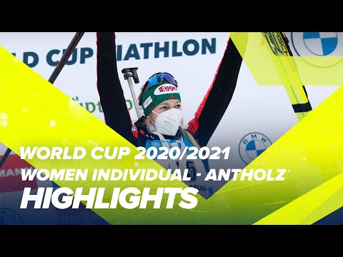 Antholz World Cup 7 Women Individual Highlights