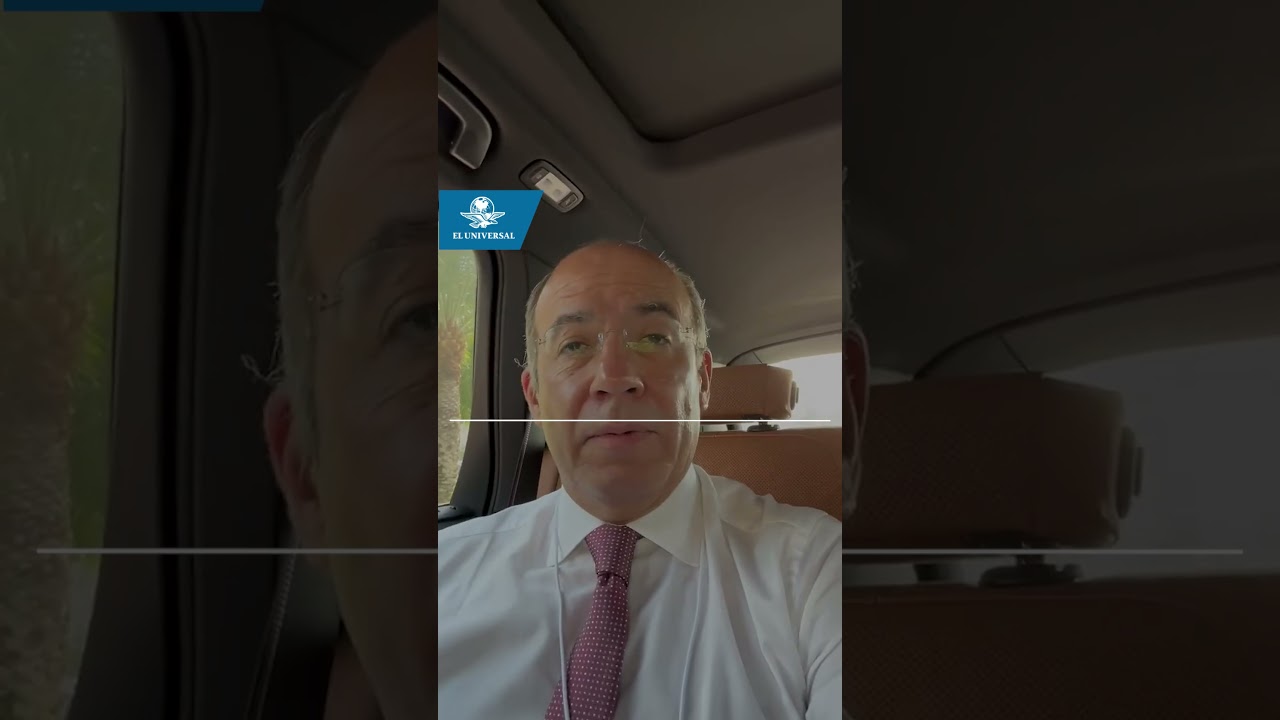 Felipe Calderón reacciona a sentencia de García Luna