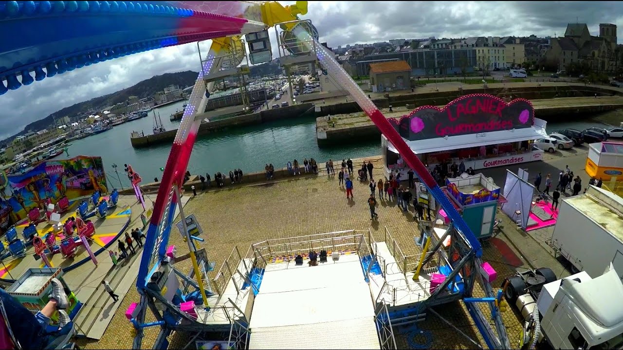 MEGA EXTREM On Ride - Fête foraine Cherbourg 2017