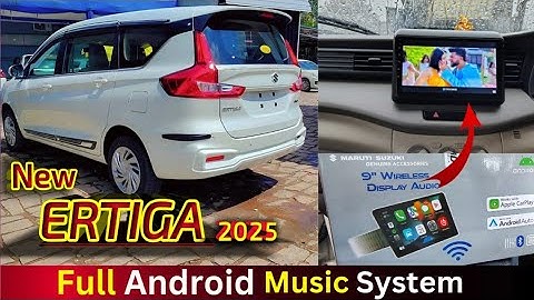 2025 new ERTIGA android system installation✅Android music system for Maruti genuine accessories |